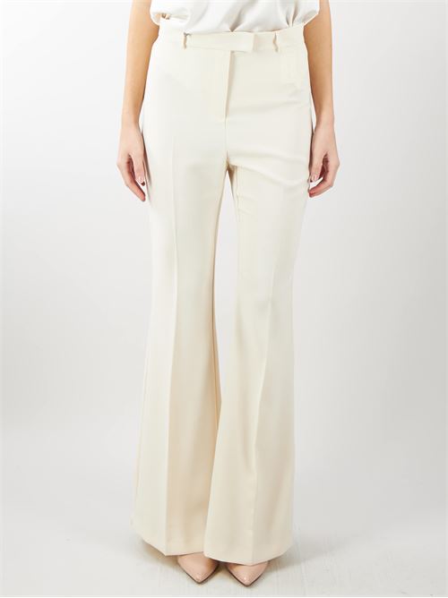 Flared trousers in envers satin Penny Black PENNY BLACK | Pants | POLLINE1